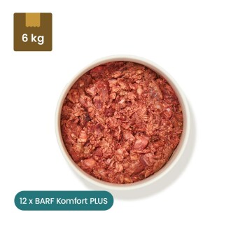 BARF Komfort PLUS Rind Frostfutter 12 x 500 g