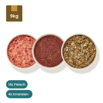 Hund Aktiv Frostfutter 9 kg