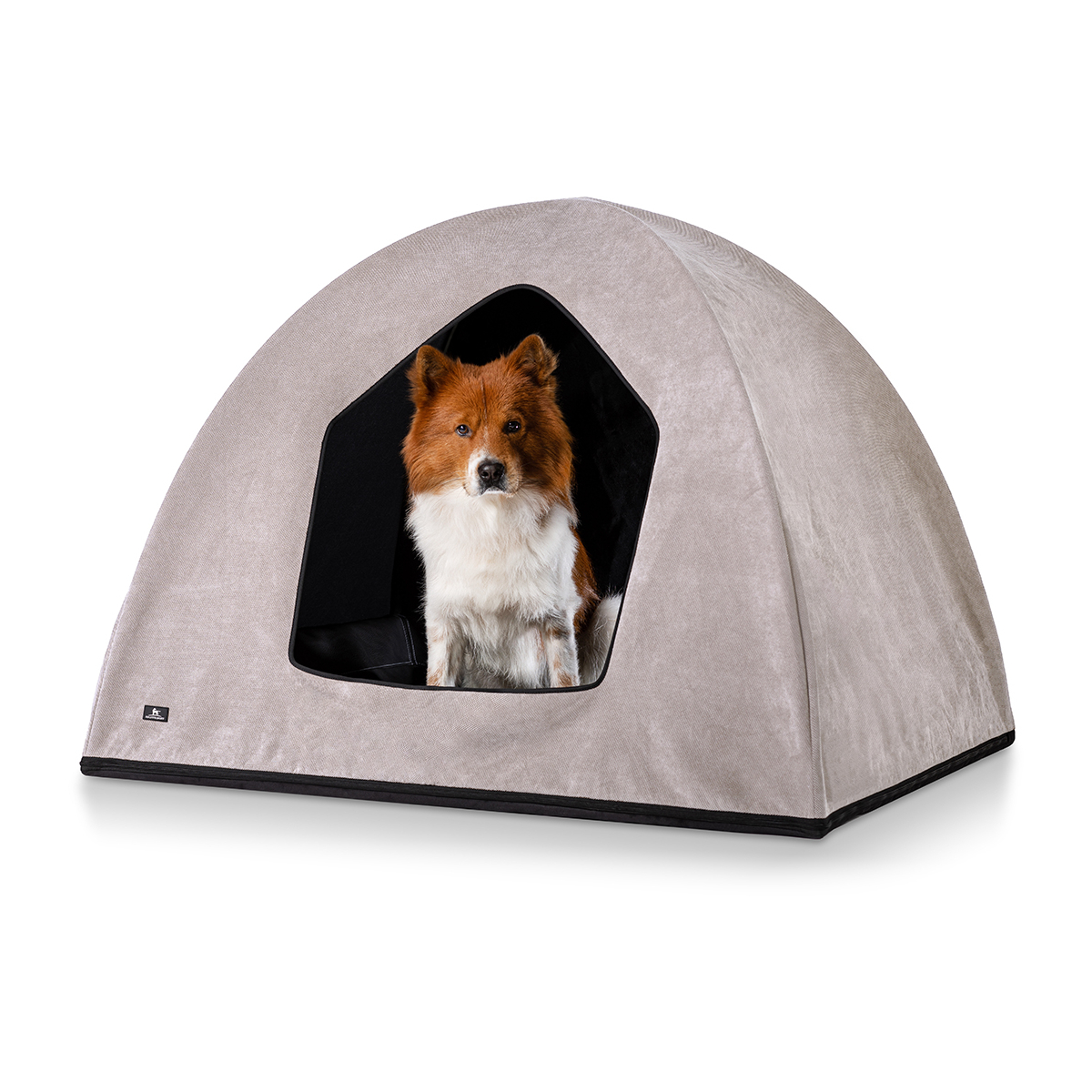 Hundehöhle Yucatan passend für Hundebetten und Hundematten XL 105 x 85 x 80cm Beige