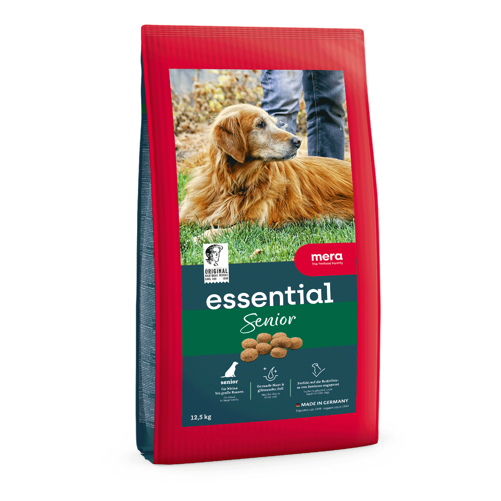 mera essential Senior Hundefutter trocken 12,5kg | für ältere Hunde ab 8 Jahre