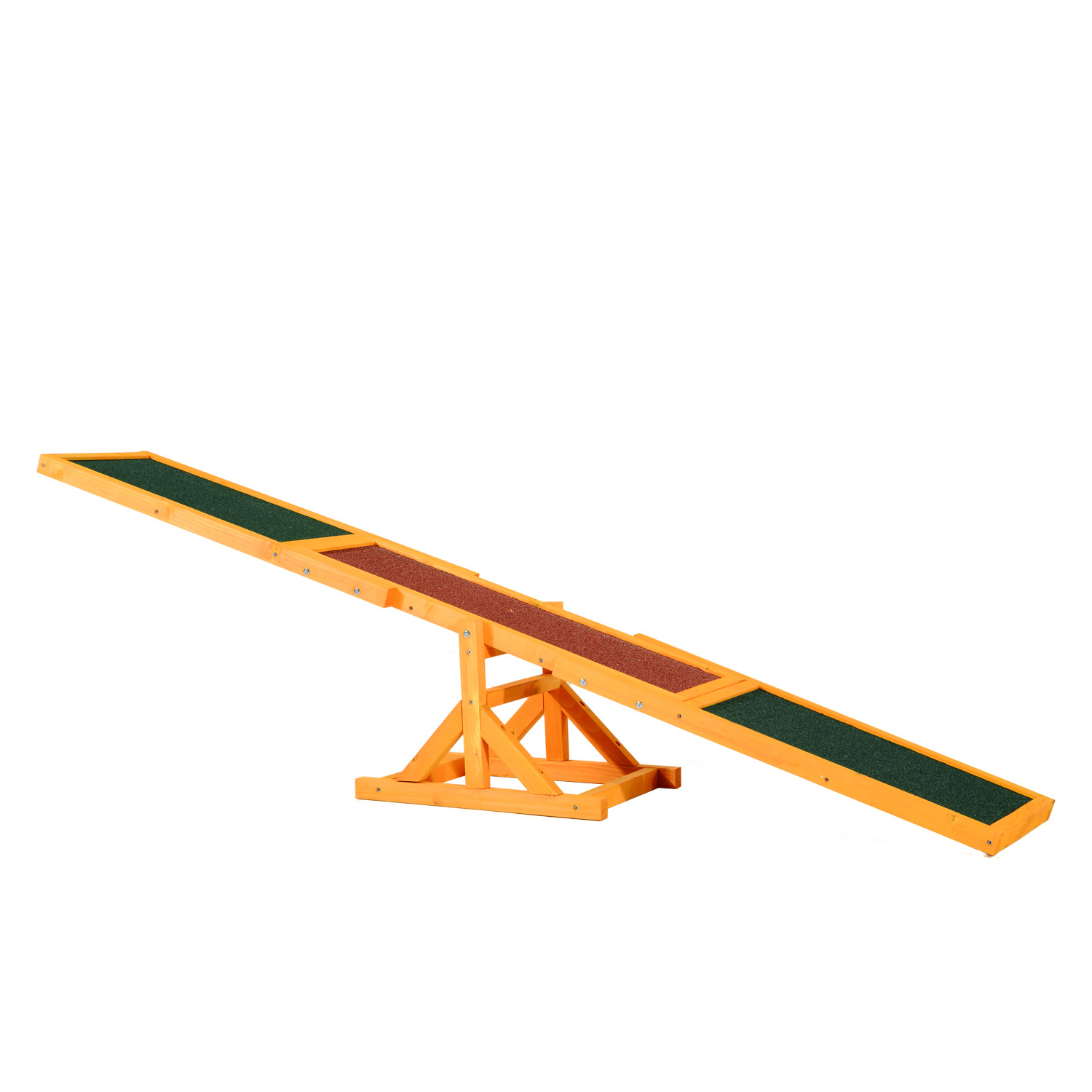 PawHut Hundewippe Agility Wippe für Hunde 180 x 30 x 30 cm, ideales Welpenspielzeug für Hundesport und Training .de