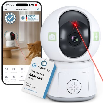 PetTec Haustierkamera Laser