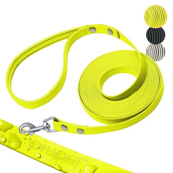 PIUPET Schleppleine neon gelb 10 m