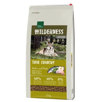 REAL NATURE WILDERNESS Trockenfutter Hund, Senior, True Country Huhn mit Fisch 12 kg