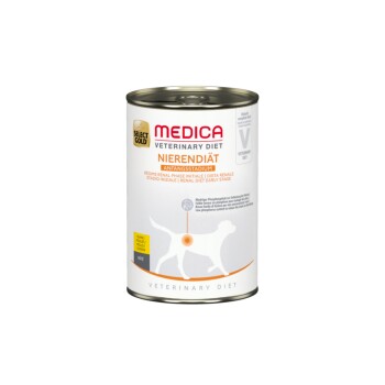 SELECT GOLD Medica Nassfutter Hund Adult Nierendiät Anfangsphase, Huhn 6x400 g