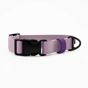 THE DOG IDEA Biothane Halsband Lavendel Klickverschluss XS