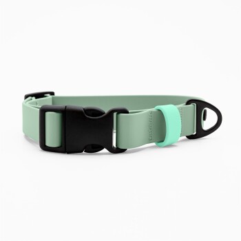 THE DOG IDEA Biothane Halsband Sage Klickverschluss M