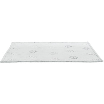 Trixie Decke Nando, Softfleece, 100×70 cm, hellgrau