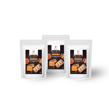 Wildfang Verdauungsfördernde Snacks - getreidefrei - 3 x 70 g