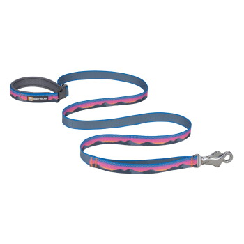 Ruffwear Reflektierende Hundeleine Crag™ blau/ türkis/ rosa