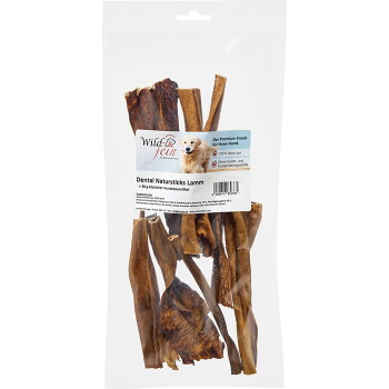 Wild & Fein Natur Dental Sticks Lamm 80 g