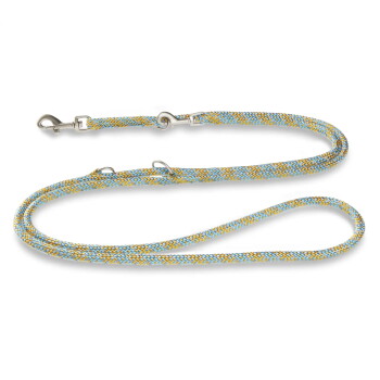 Wolters Everest-Tauprogramm Führleine, Hundeleine blau/ gelb 2 m, 1,3 cm