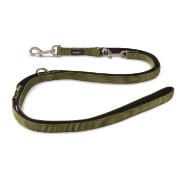 Wolters Professional Comfort Führleine, Hundeleine olive/ khaki M